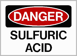 Danger - Sulfuric Acid